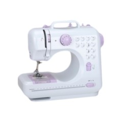 Discover the Emerio SEW-121820 Sewing Machine in Purple & White – Perfect for All Your Creative Projects!